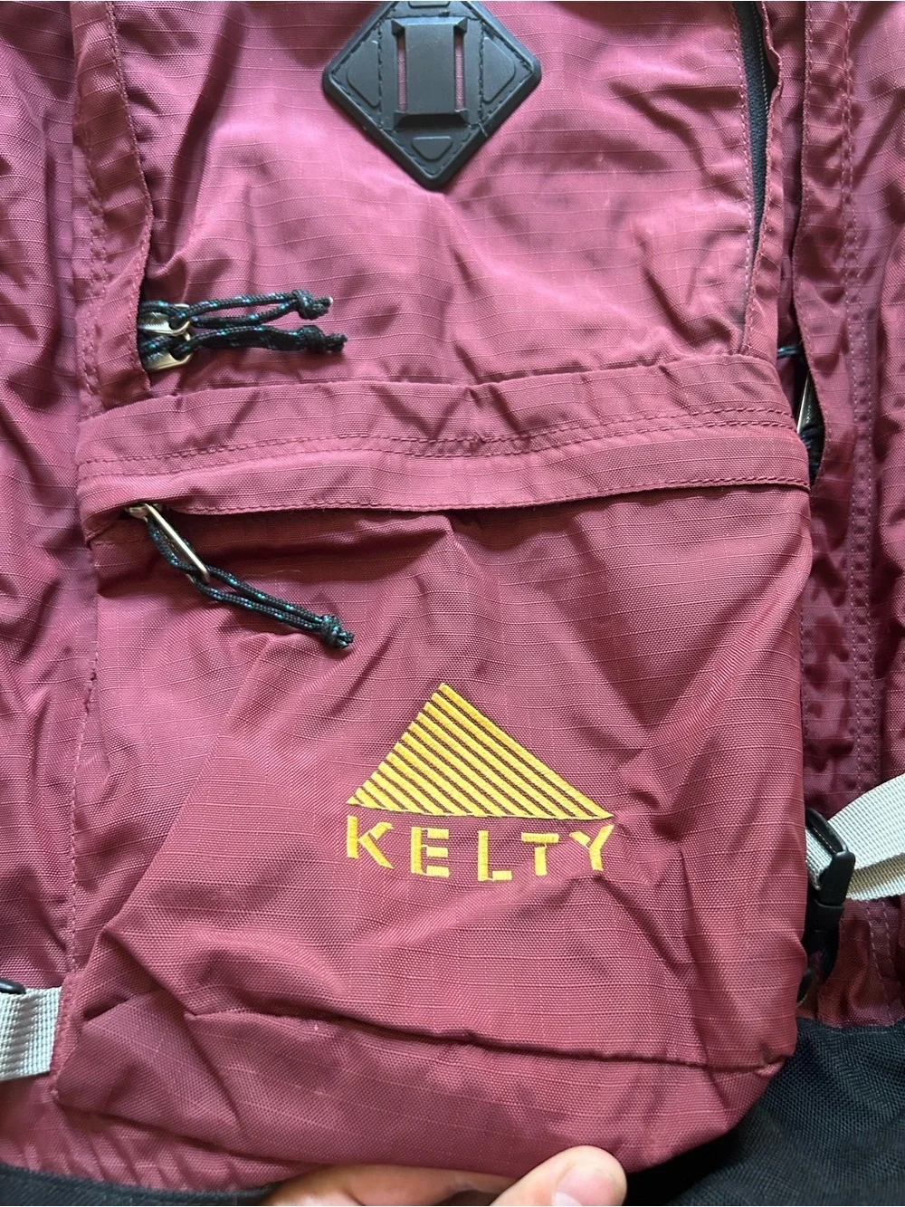 Vintage Kelty Redwing Burgundy and Black Hiking Backpack